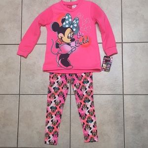 Brand New Minnie Mouse Long Sleeve/Pants Outfit